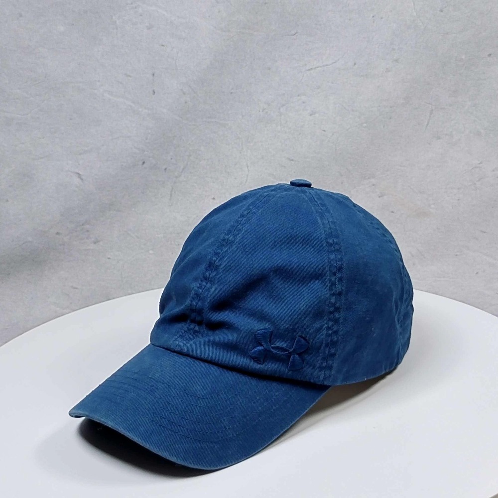 Under Armour‎ Women's Blue Baseball Cap OSFA Adjustable Strap Embroidered Logo
